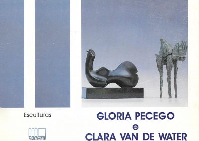 Gloria Pecego e Clara Van de Water